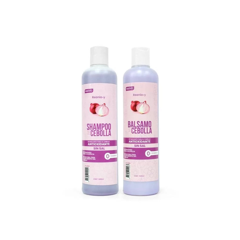 Pack shampoo + bálsamo cebolla