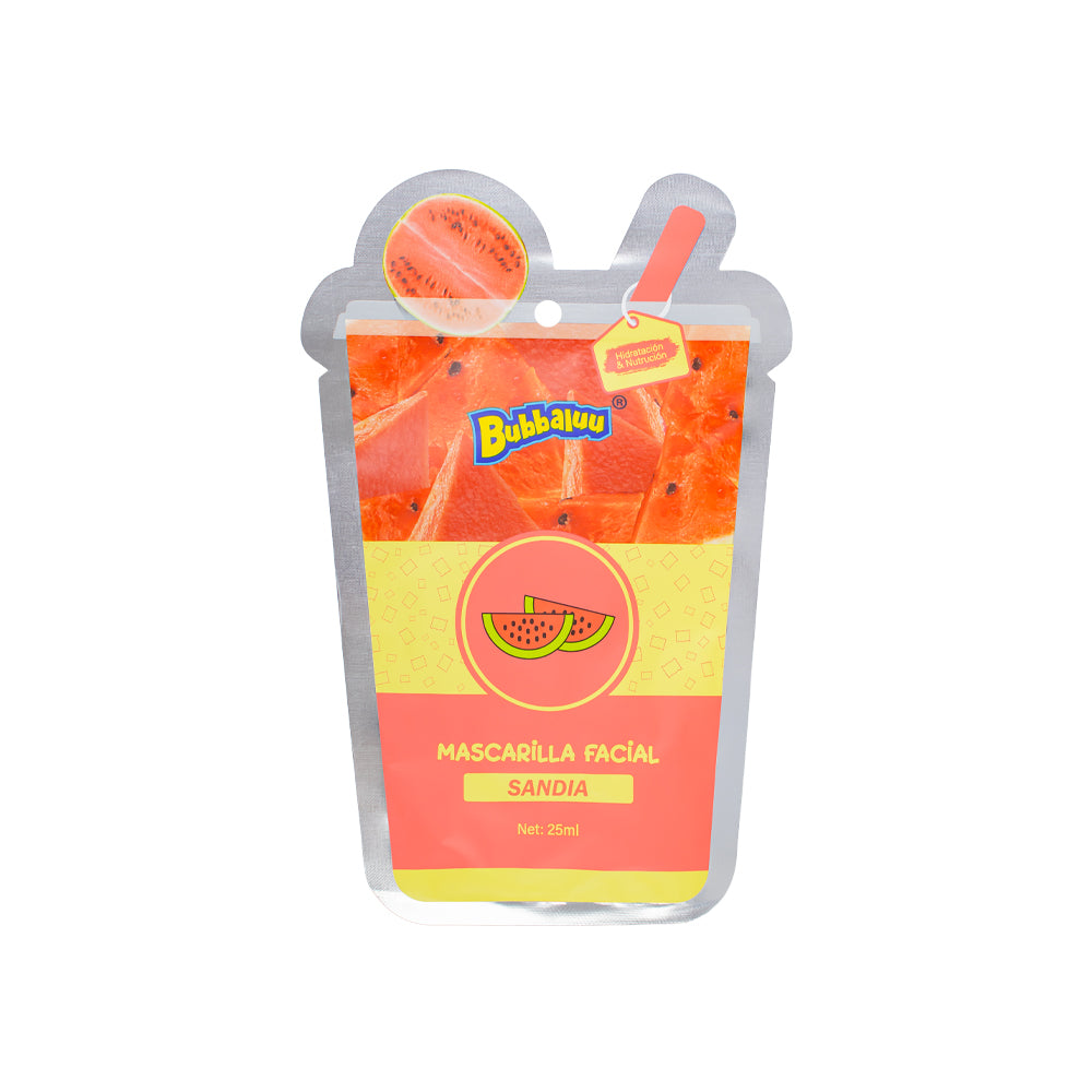 Mascarilla facial frutas