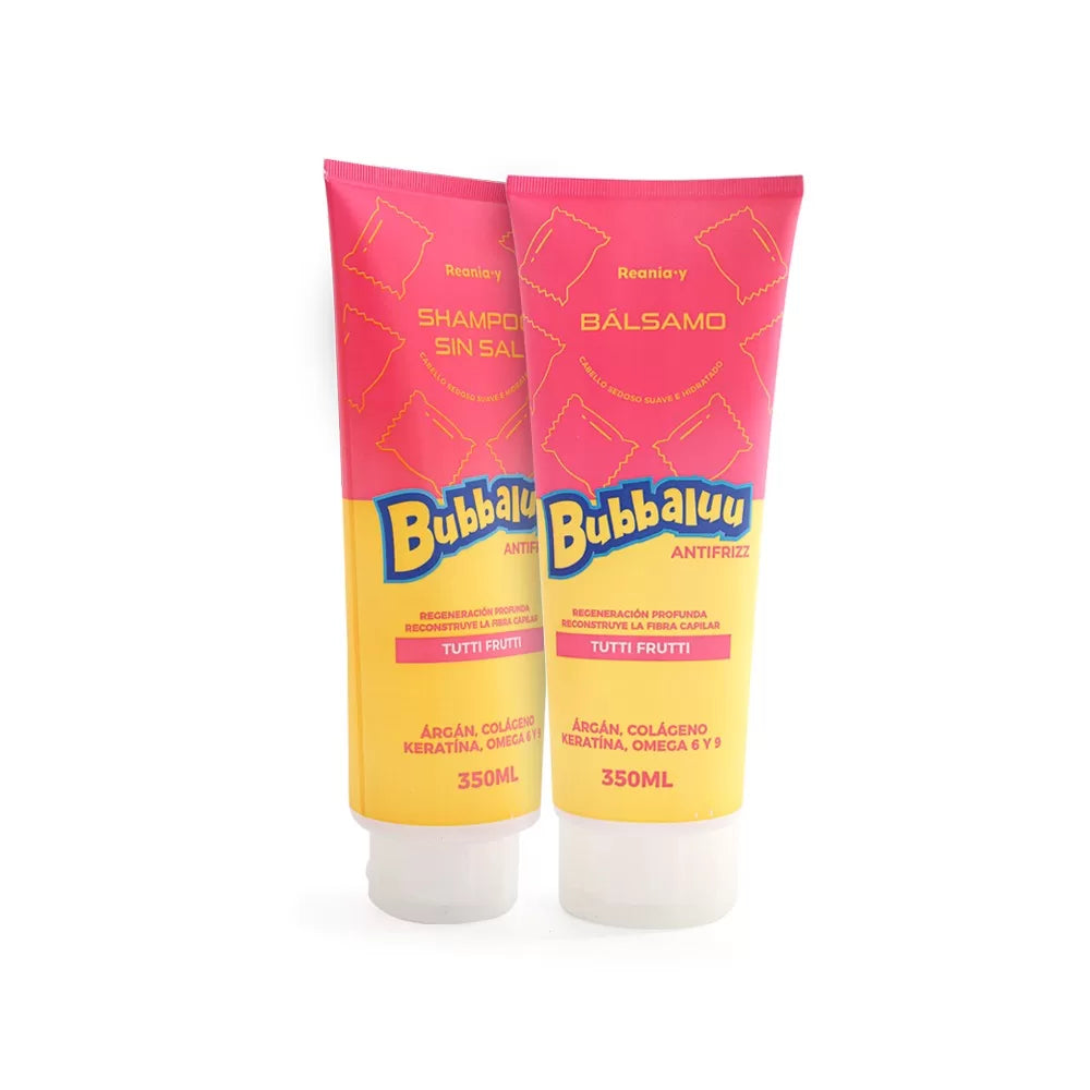Pack shampoo y bálsamo tutti frutti