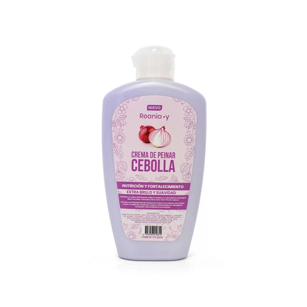 Crema de peinar cebolla