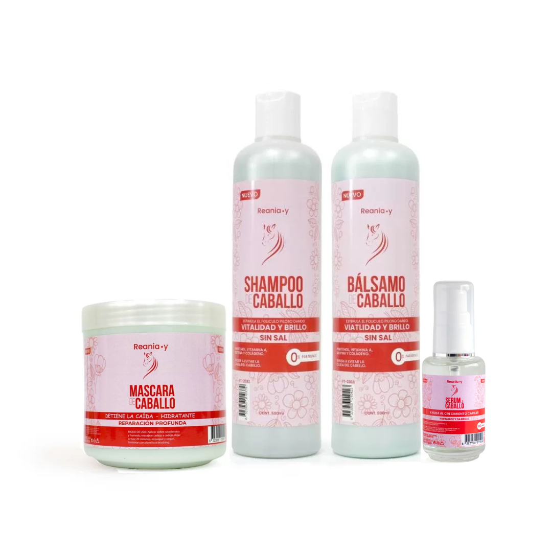 Kit capilar caballo