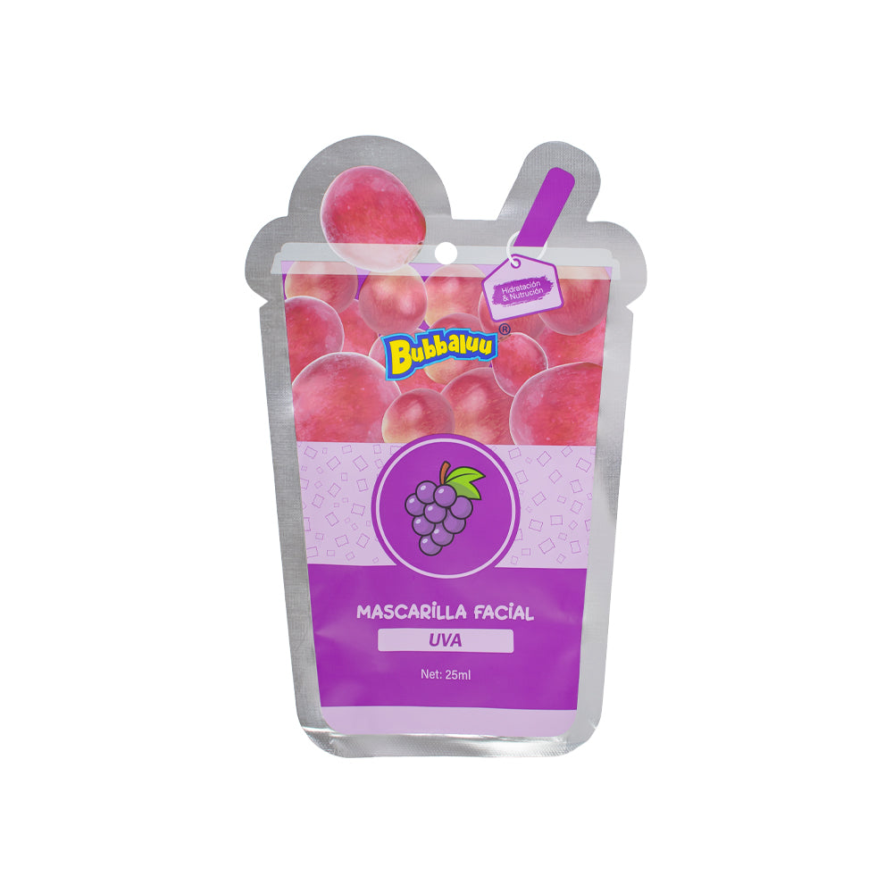 Mascarilla facial frutas