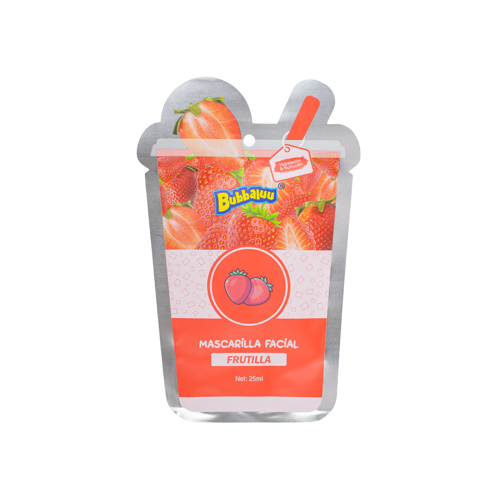 Mascarilla facial frutas