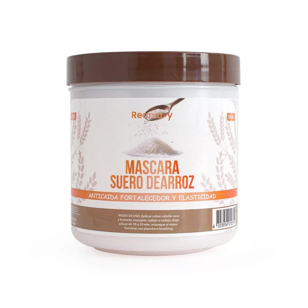 Máscara suero de arroz