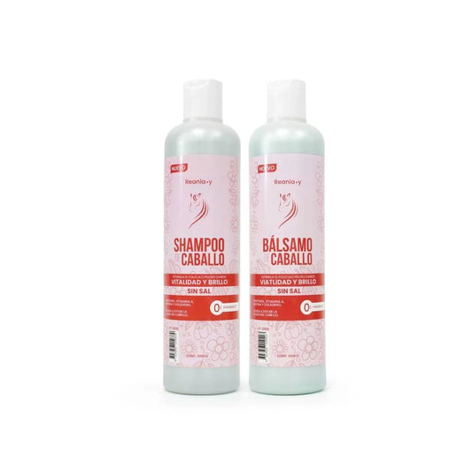 Pack shampoo + bálsamo caballo