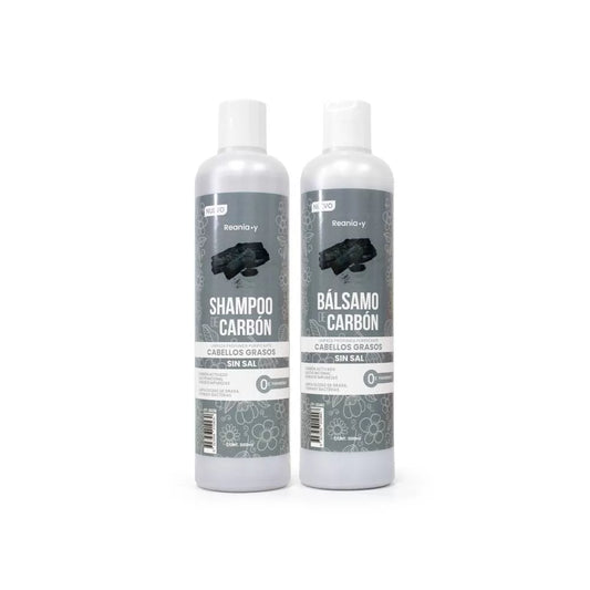 Pack shampoo + bálsamo carbón