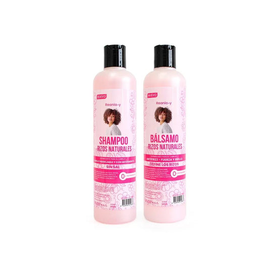 Pack shampoo y bálsamo rizos naturales
