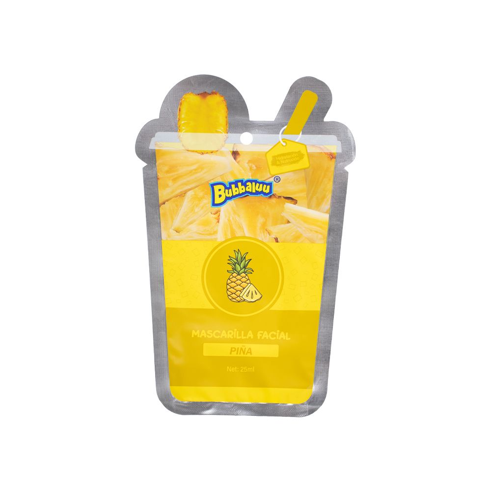Mascarilla facial frutas