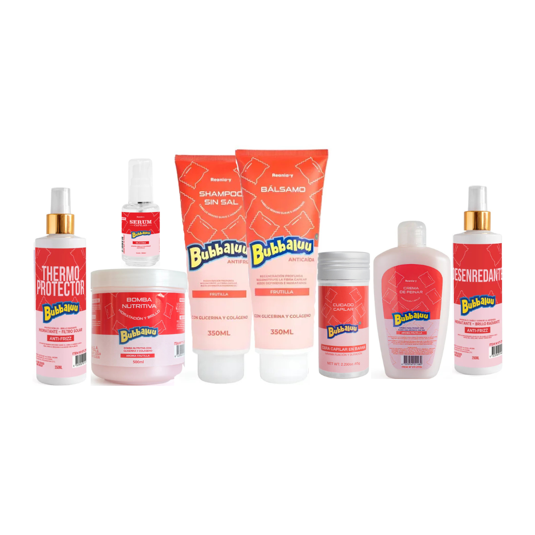 Kit capilar frutilla