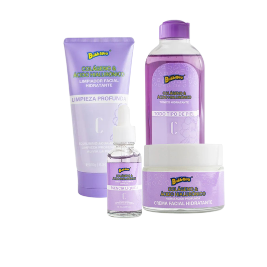 Pack skincare colágeno y ácido hialurónico