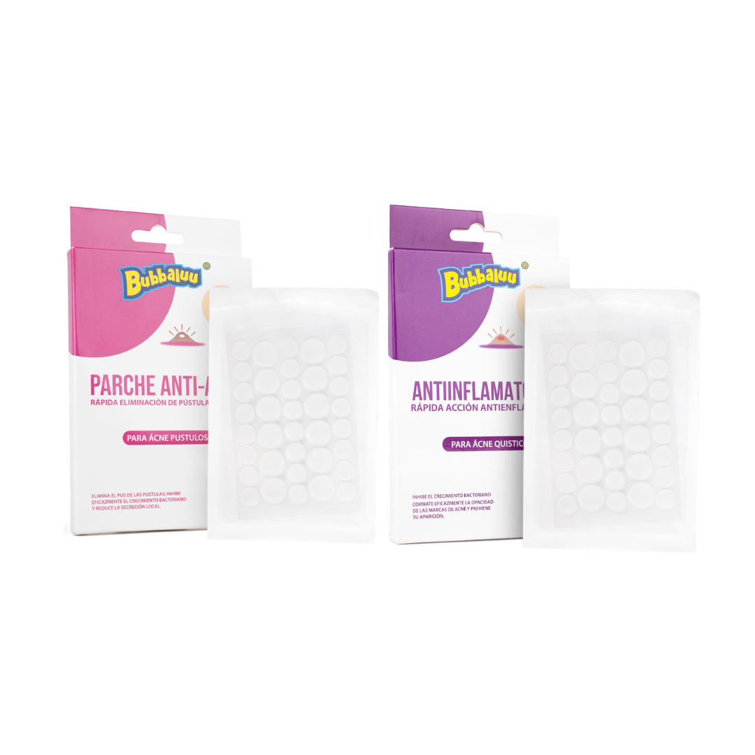 Parches acné antiinflamatorios